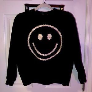 Vinyl Icons black sweatshirt (XS)